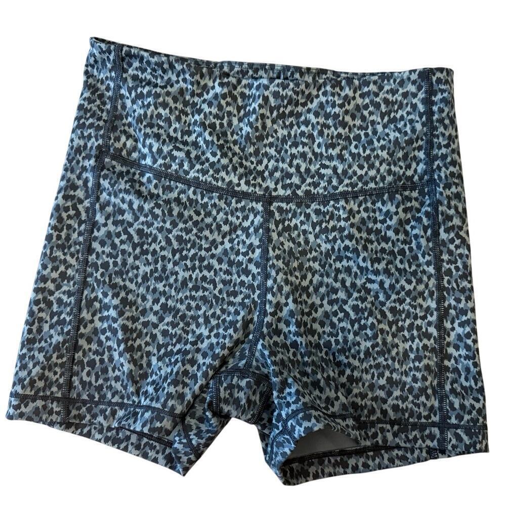 ATHLETA Ultimate Printed Shortie Compression Shorts Workout Women size S